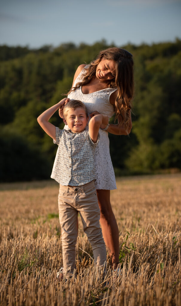 mère et fils séance lifestyle amour